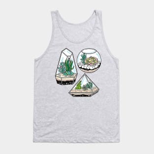 Beautiful Succulent Terrarium Tank Top